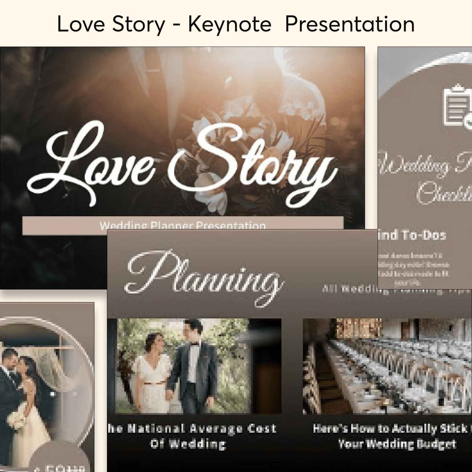 Love Story - Keynote Presentation cover.