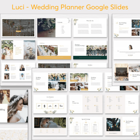 Luci - Wedding Planner Google Slides – MasterBundles