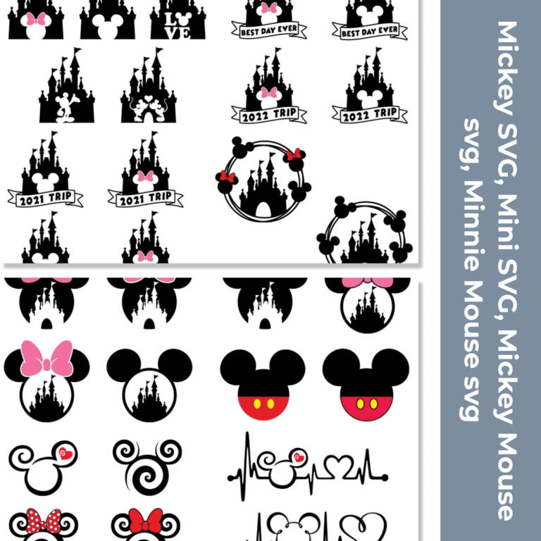 Mickey SVG Files – MasterBundles