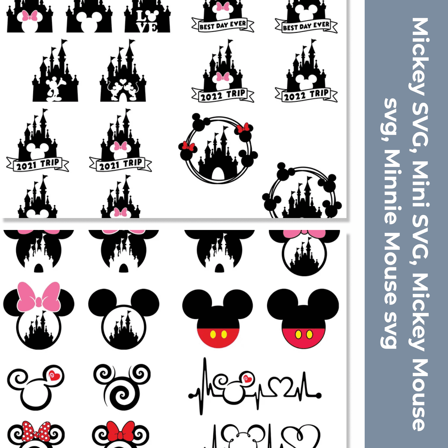 Mickey SVG File cover.