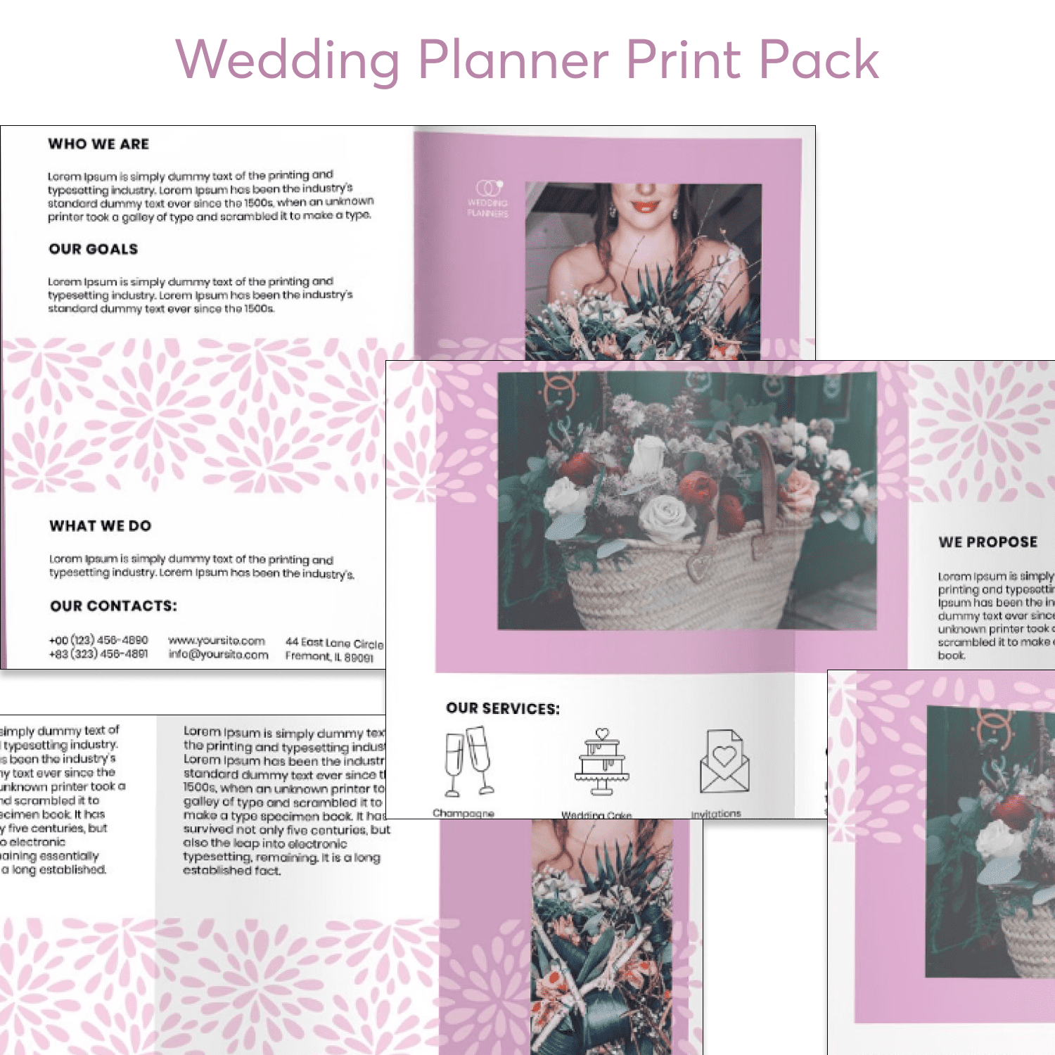 Wedding Planner Print Pack cover.
