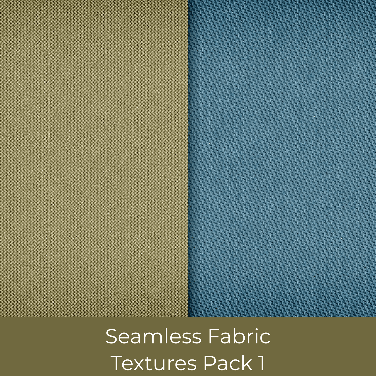 Seamless Fabric Textures Pack 1 cover.