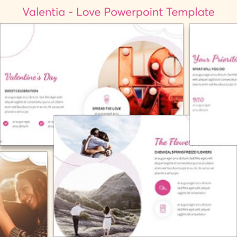 Valentia - Love Powerpoint Template Example.