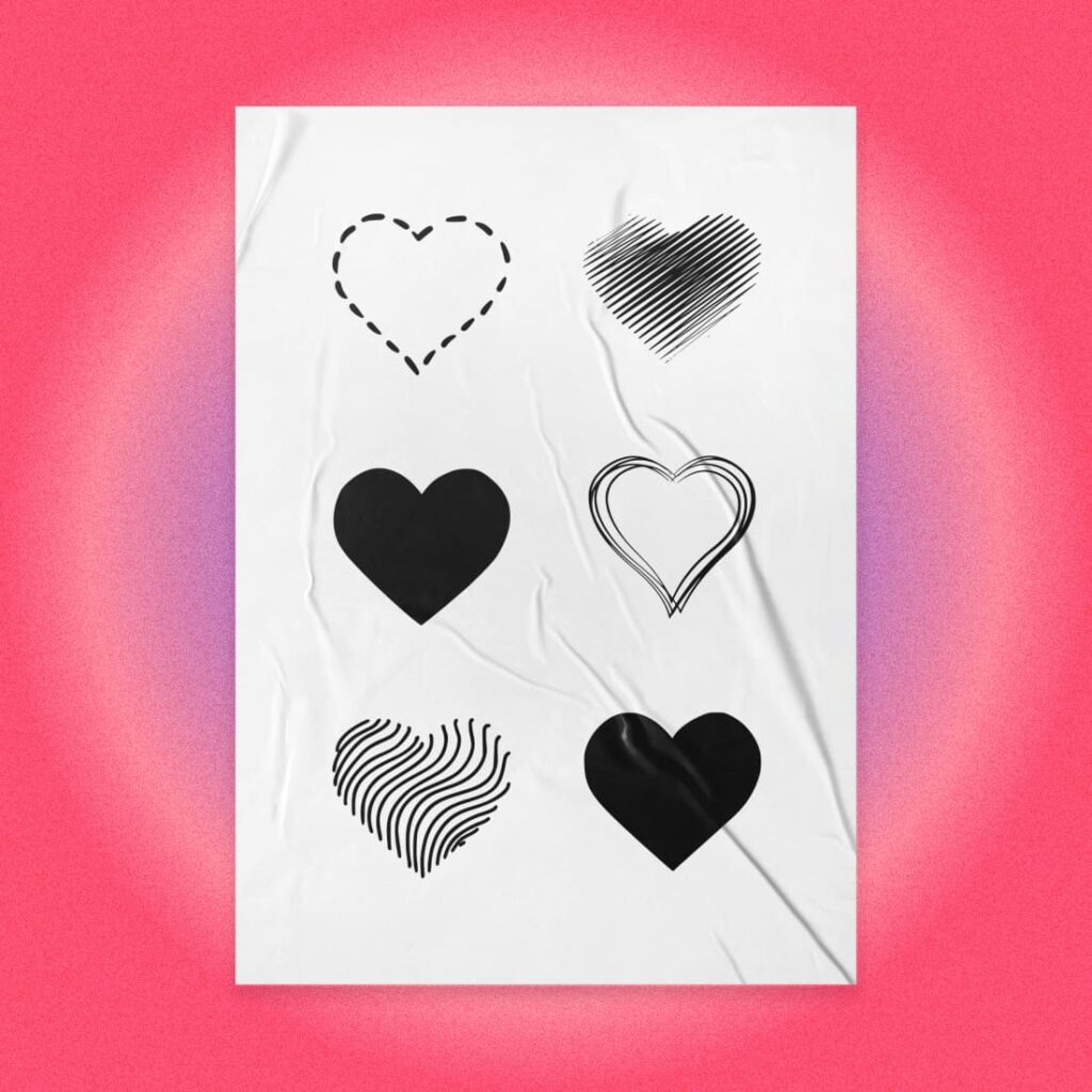 Free Valentine’s Valentine Background Card SVG – MasterBundles