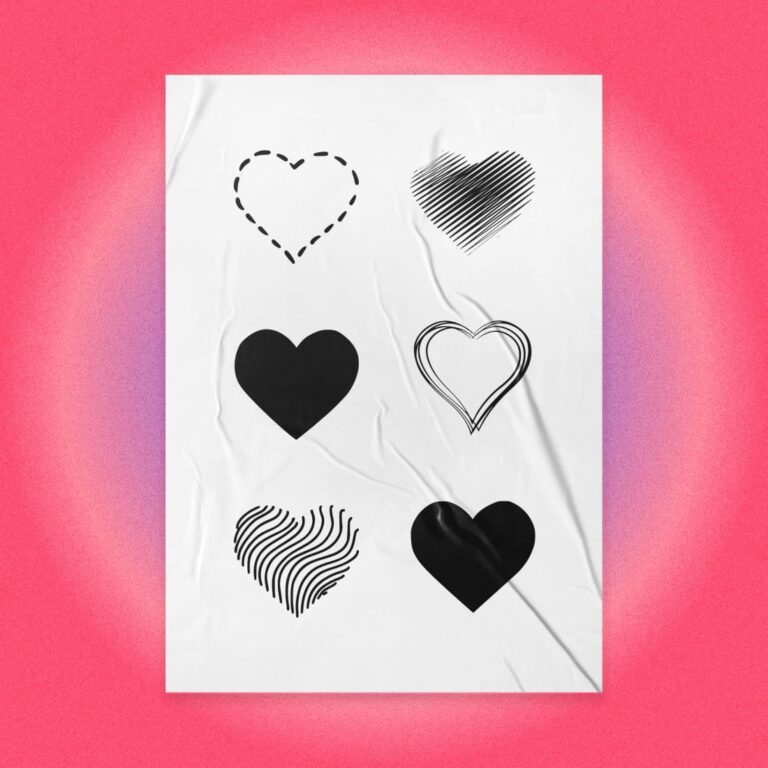 Free Valentine’s Valentine Background Card SVG – MasterBundles