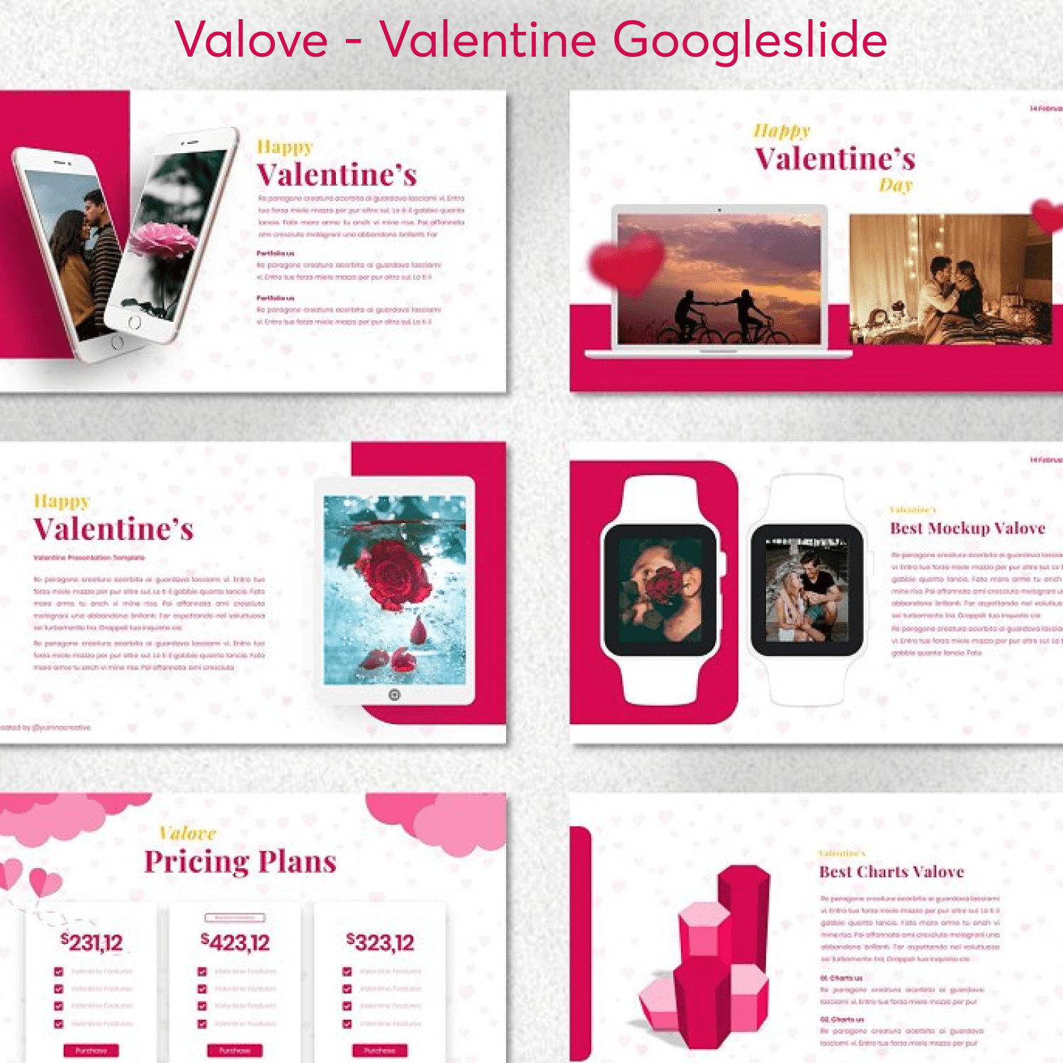 Valove - Valentine Googleslide.