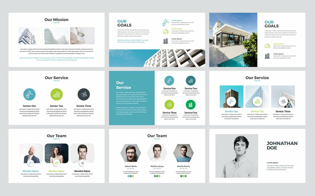 Real Estate PowerPoint Presentation – MasterBundles