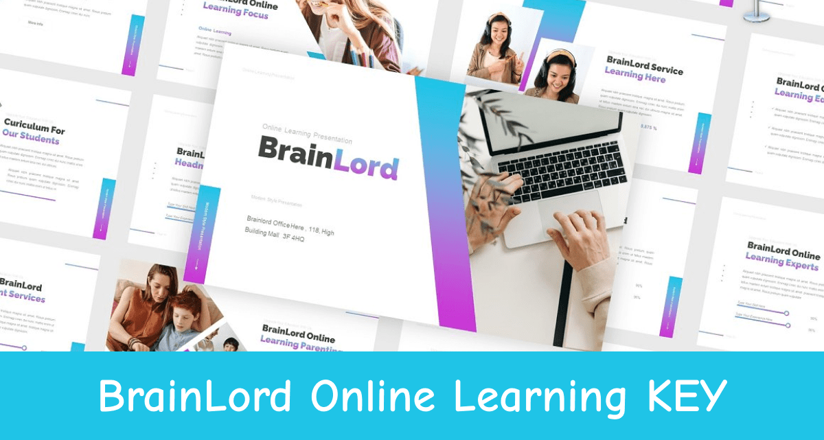 Here you will find an example of BrainLord Online Learning KEY for Facebook page.