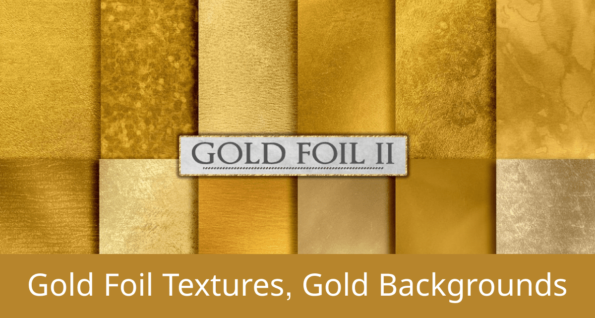 Gold Foil Textures, Gold Backgrounds.