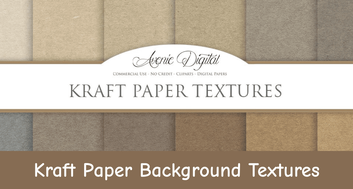 Kraft Paper Background Textures.