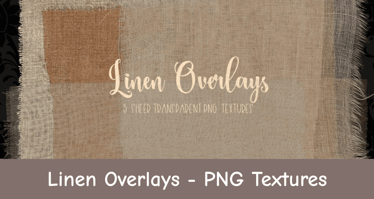 Linen Overlays Textures.