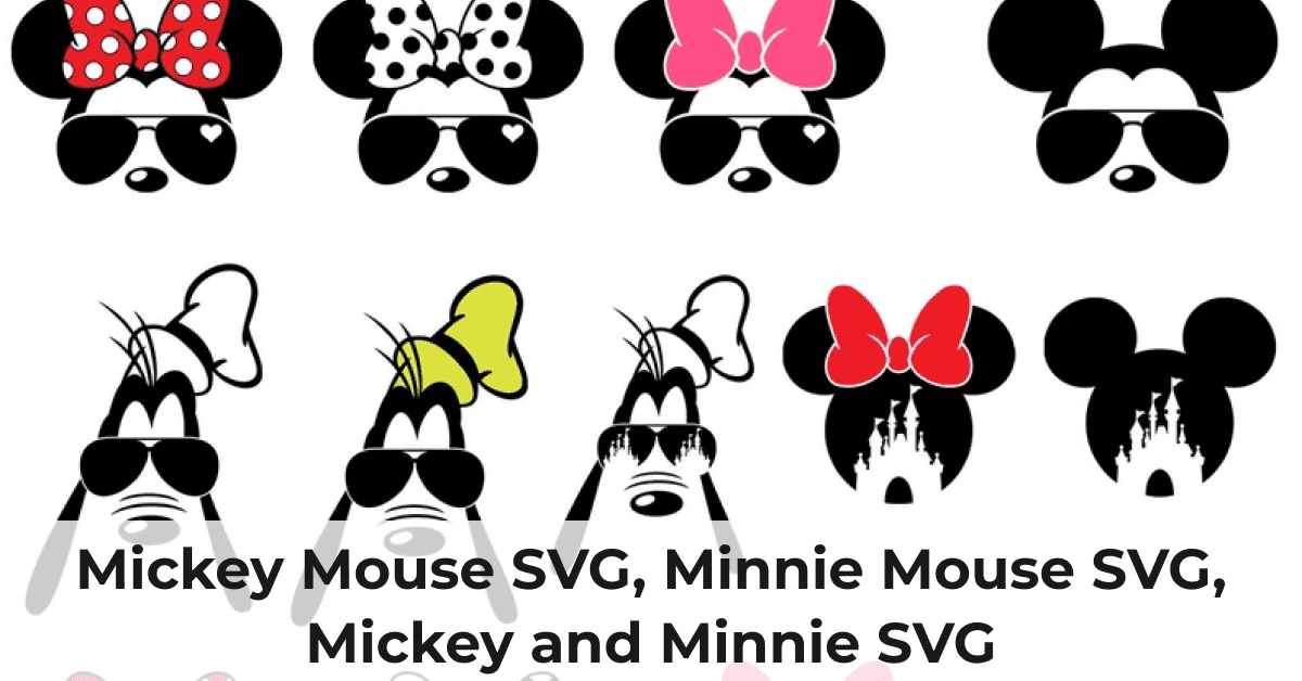 Mickey and Minnie SVG – MasterBundles