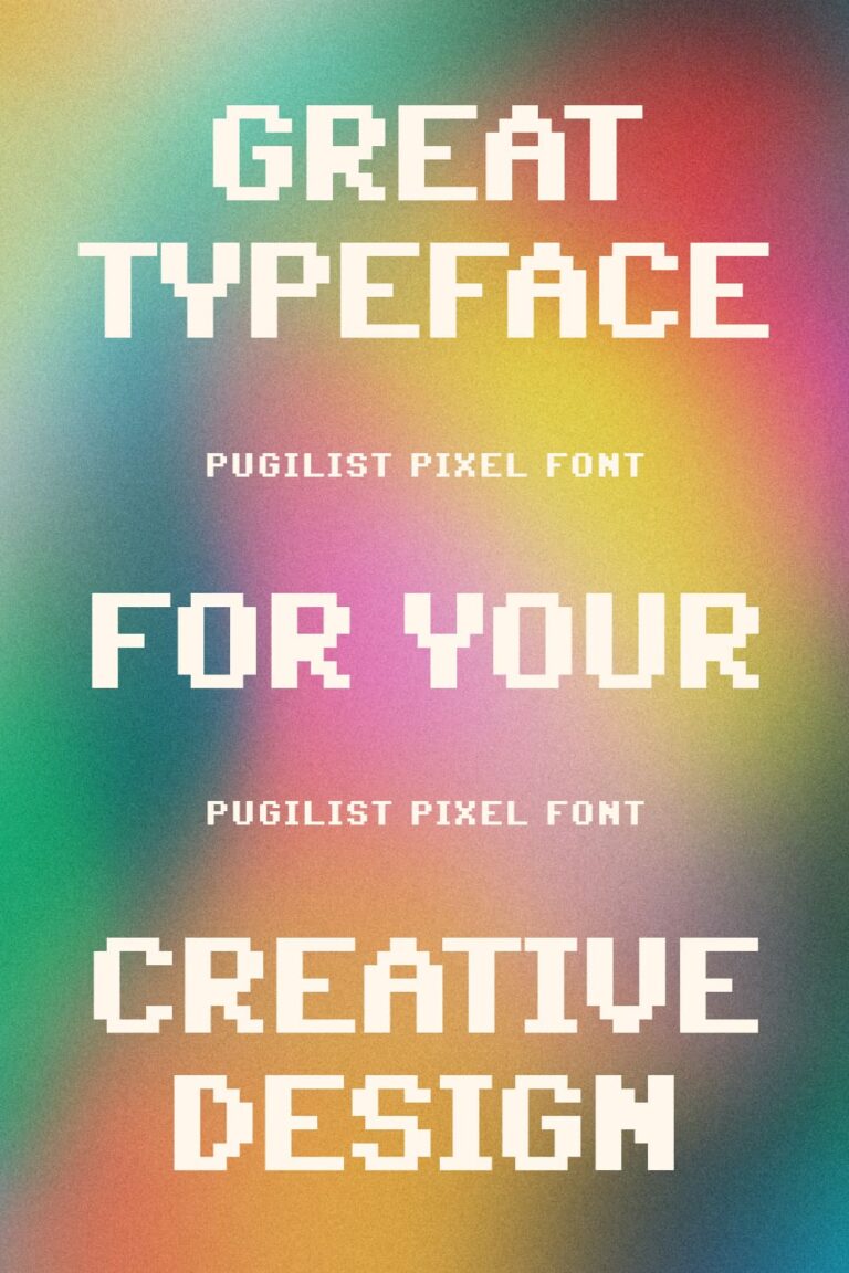 Pugilist Pixel Font – MasterBundles