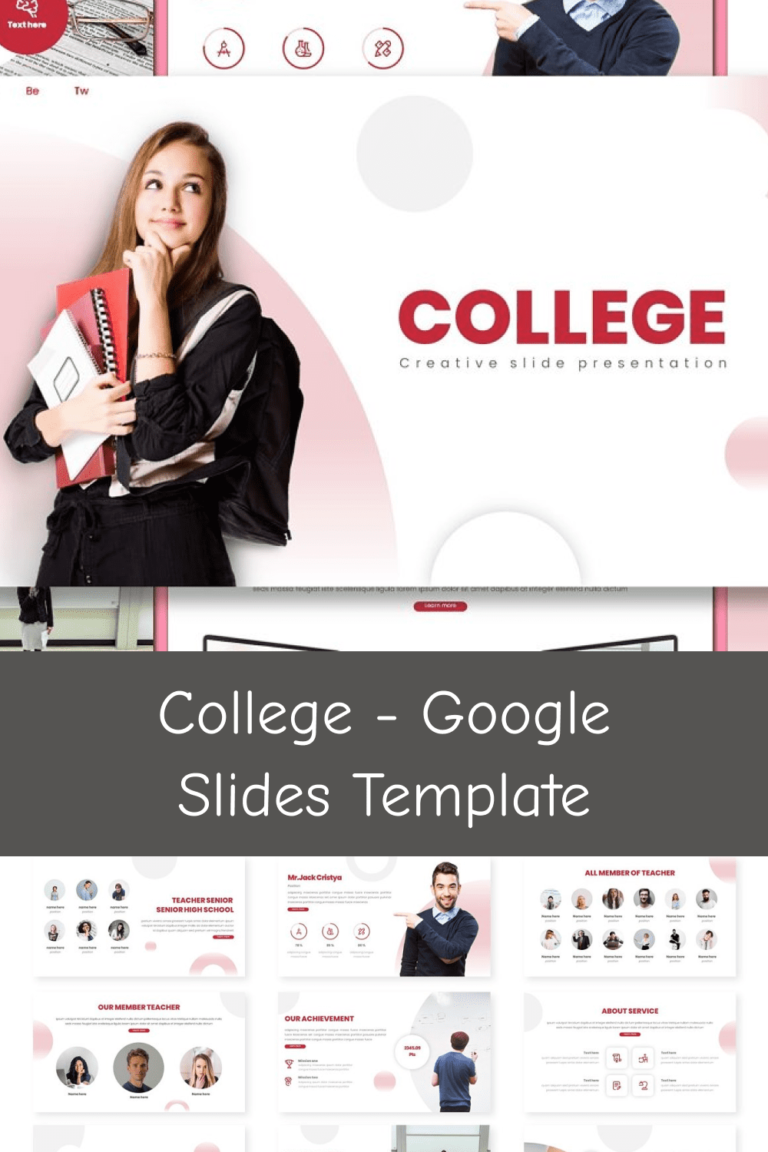 college presentation google slides