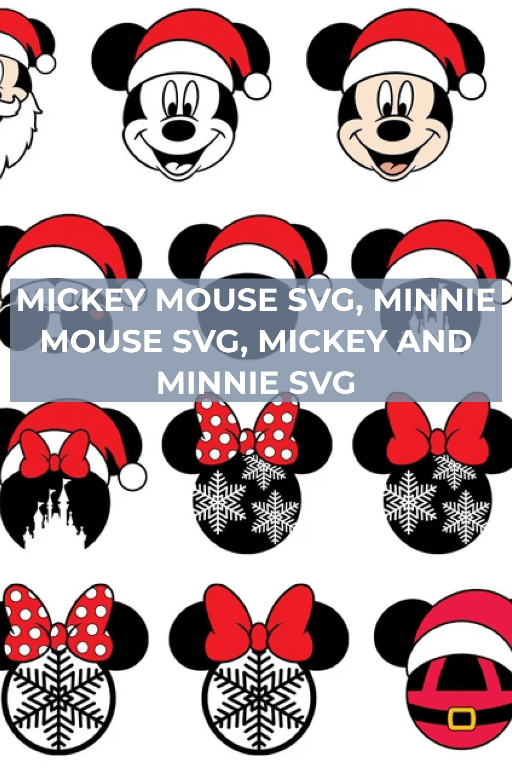 Mickey SVG Files.