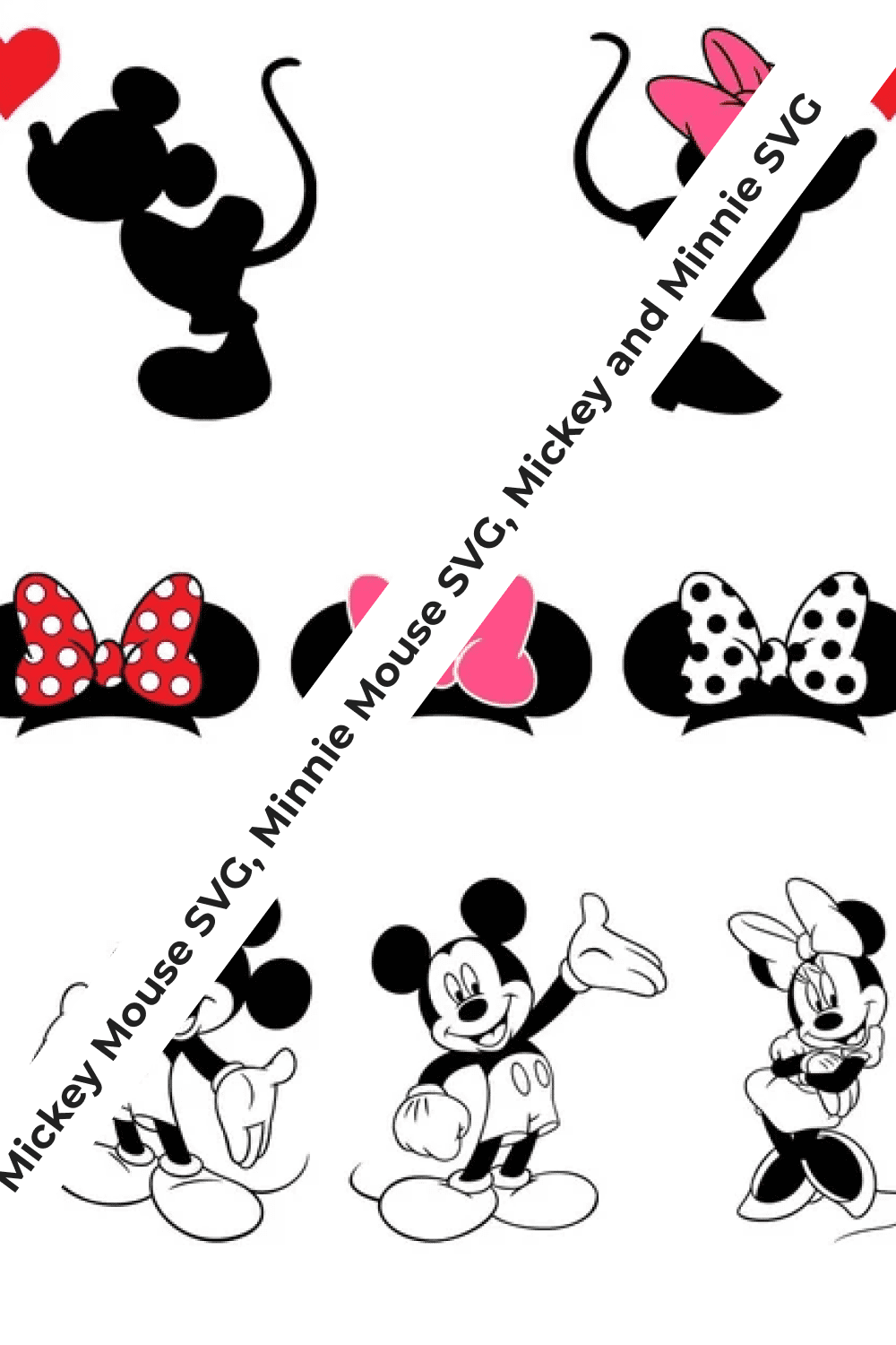 Funny Mickey set.