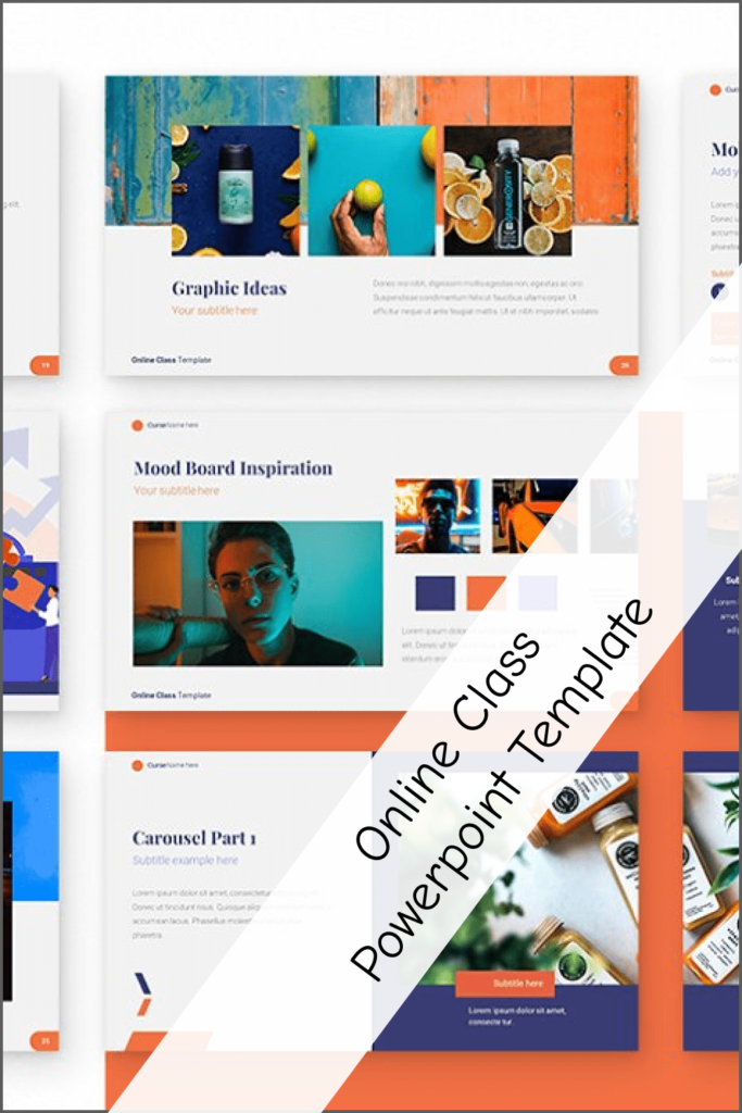 Online Class | Powerpoint Template – MasterBundles