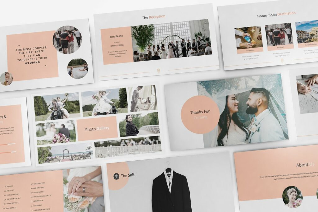 Wedding Powerpoint Template – MasterBundles