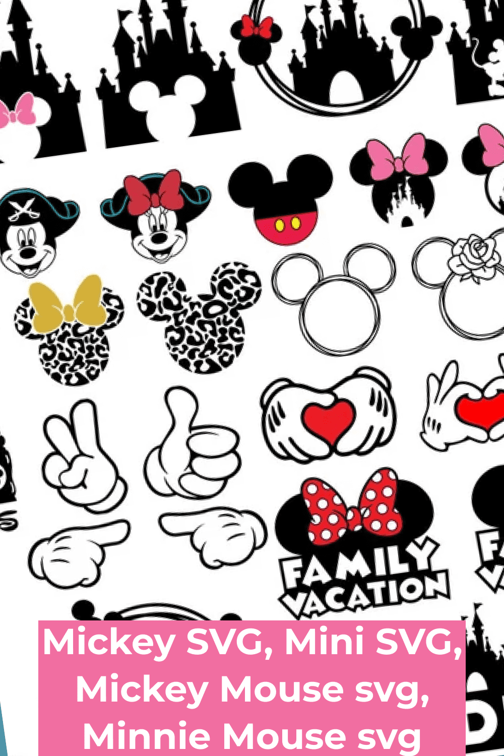 Mickey SVG Files.