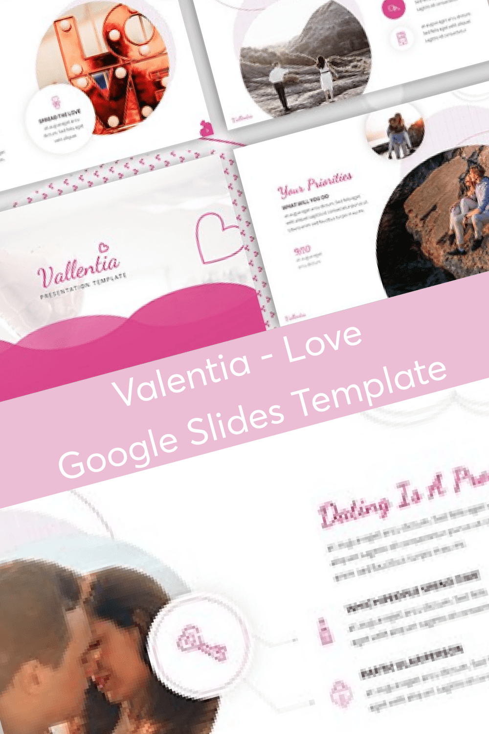 Template is created in minimalistic style with authentic elements.