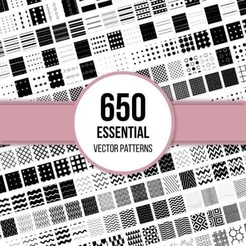 650 ESSENTIAL Vector Patterns.