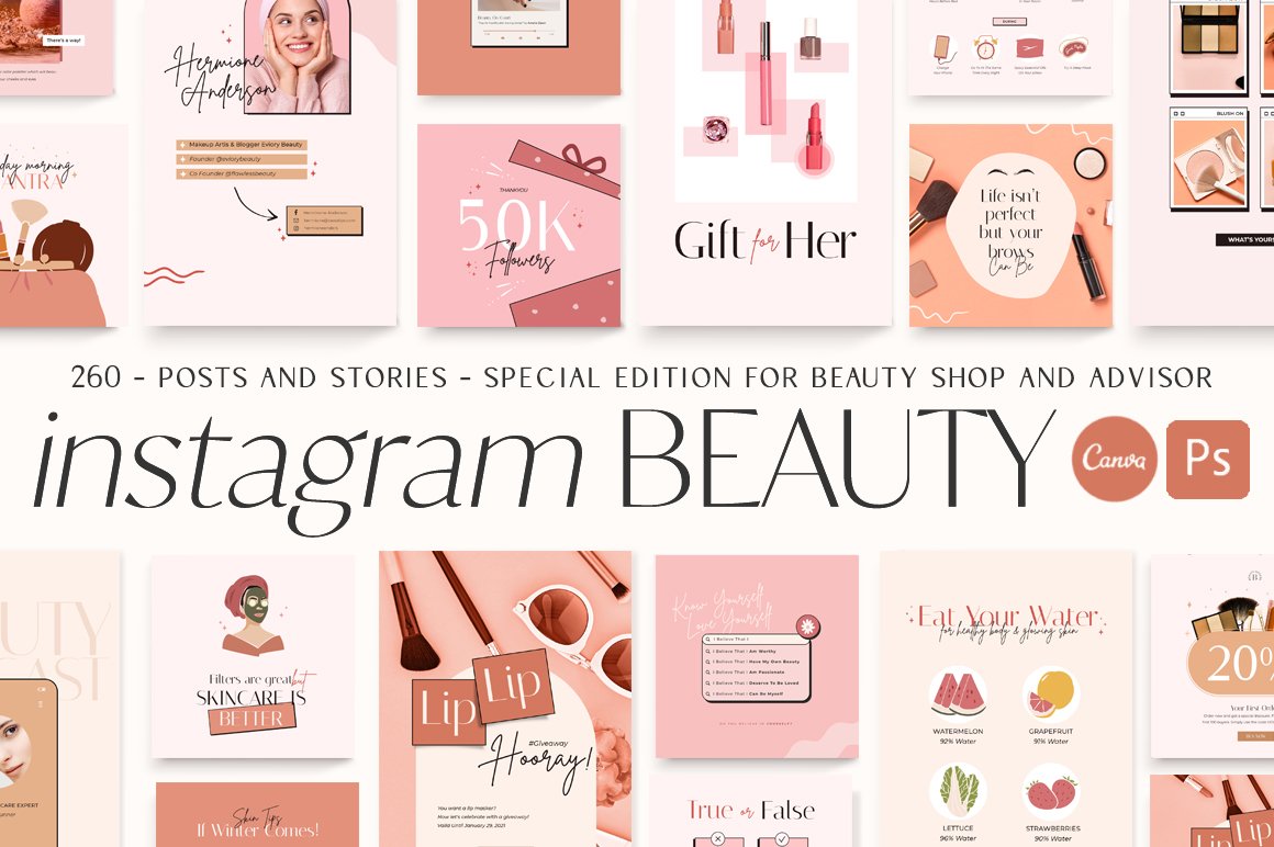 Make your Instagram account more beautiful.