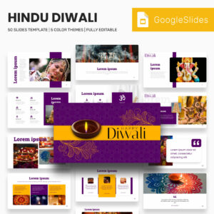 Hindu googleslides template Example.