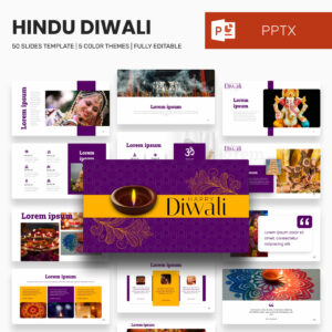 Hindu powerpoint template Example.
