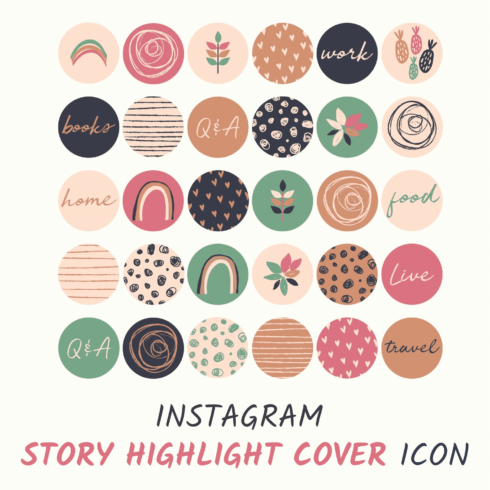 Instagram STORY HIGHLIGHT COVER Icon.