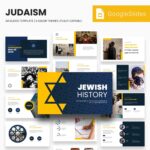 Judaism googleslides template Example.