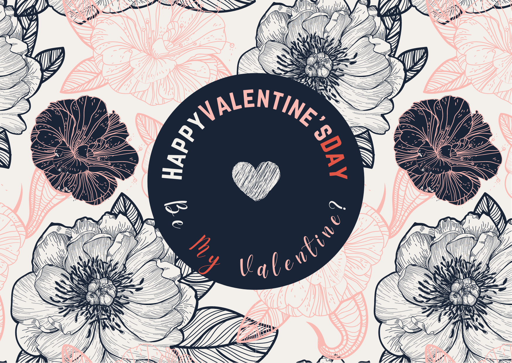 Canva Template for Valentine’s Day.