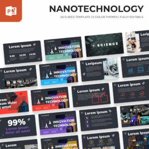 Nanotechnology Powerpoint Template.