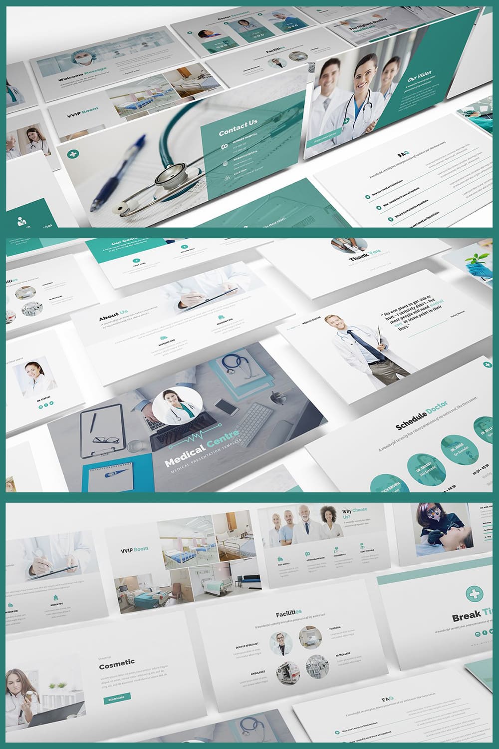 Beautiful and professional template makes your medical business successful.