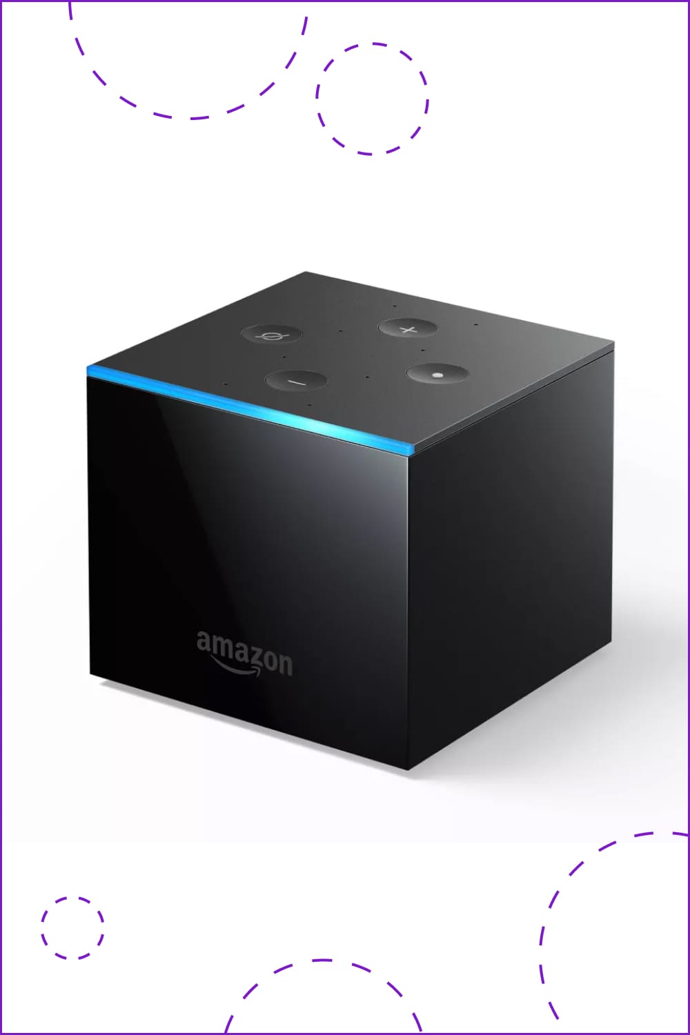 Amazon fire tv cube.