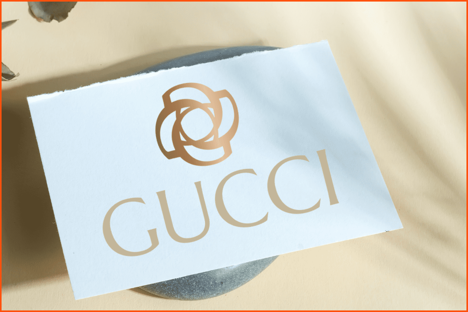 Logo and texture gucci luxury. The image represents a background
