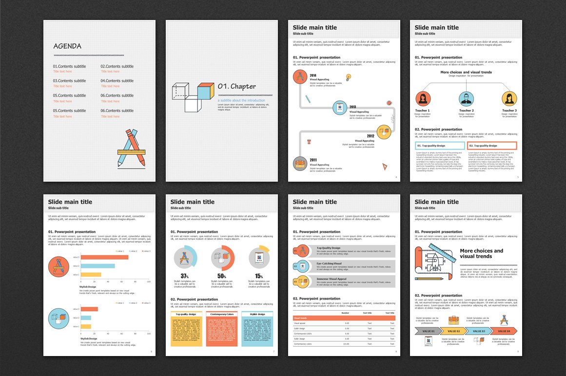 Homework PowerPoint Vertical is a mobile friendly and an adaptive template.