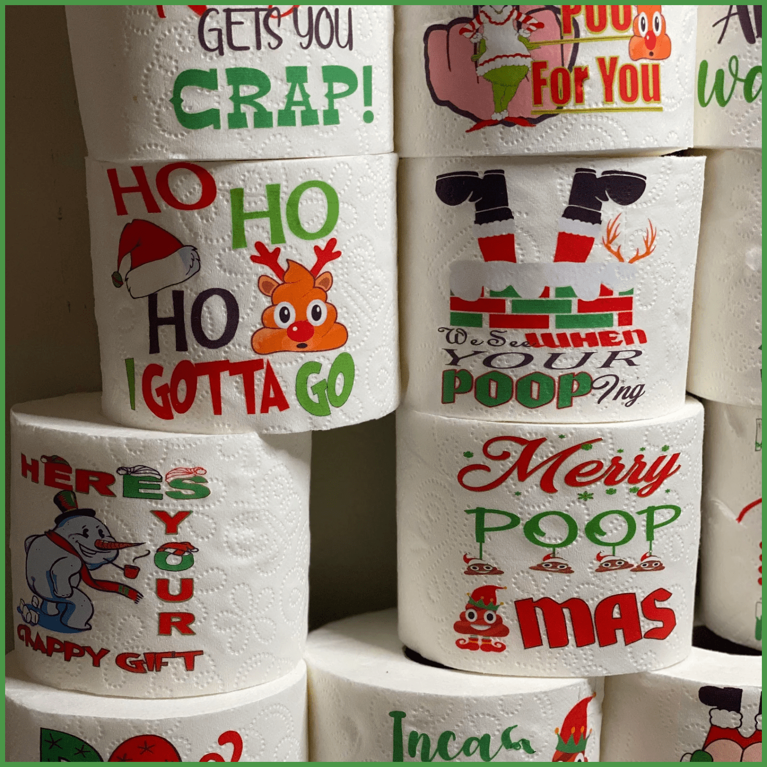 20 Christmas Bundle PNG Toilet Paper Images cover.