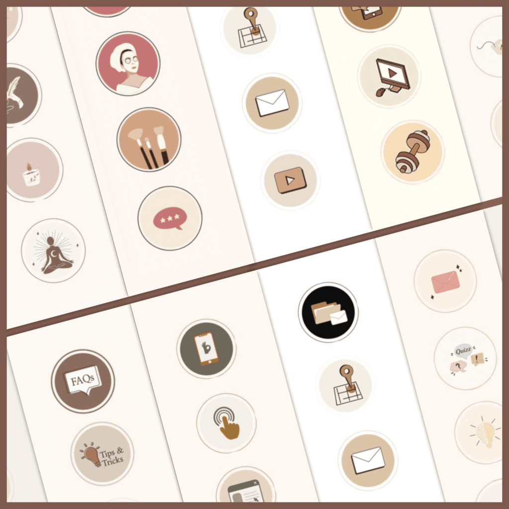 BUNDLE Highlight Instagram CANVA PS – MasterBundles