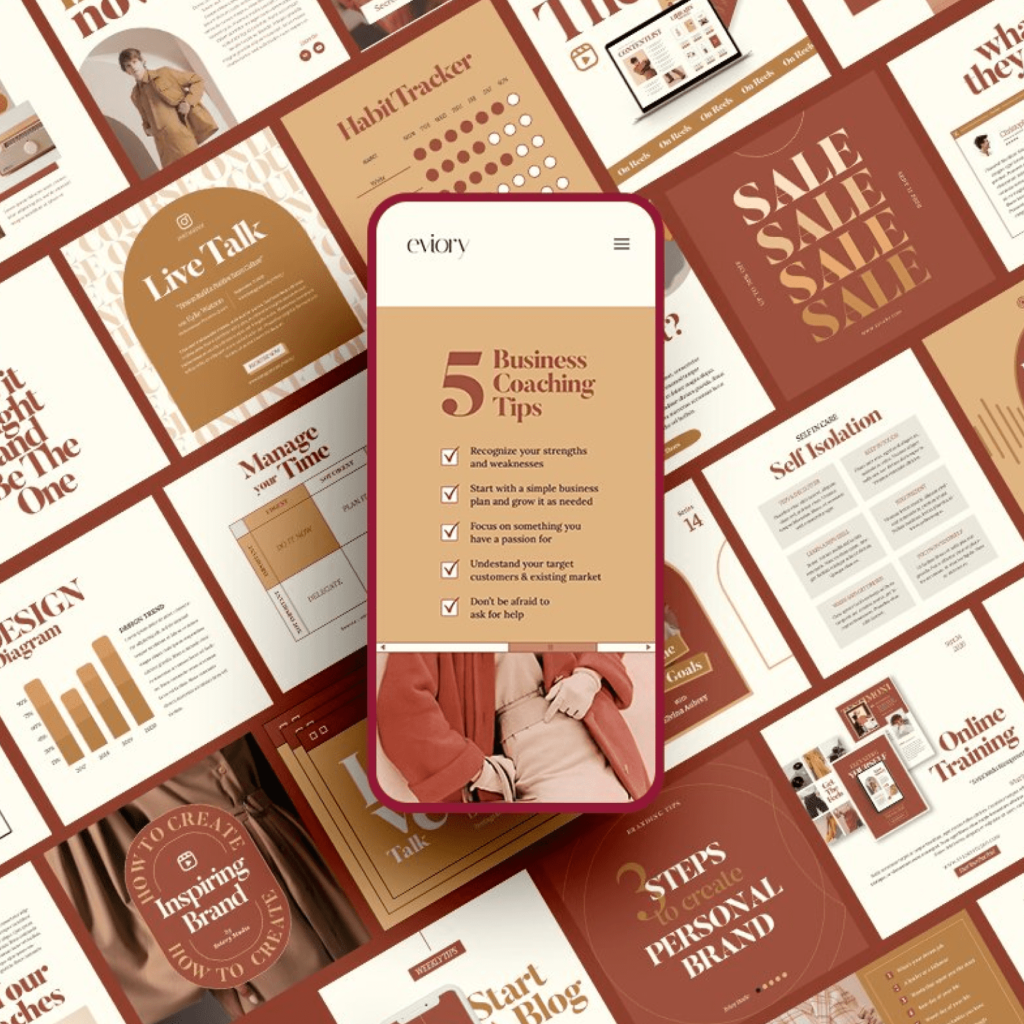 Instagram Creator For Coach CANVA PS – MasterBundles