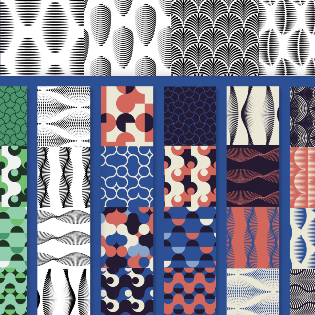 PATTERNS BUNDLE: 100 Geo Patterns – MasterBundles