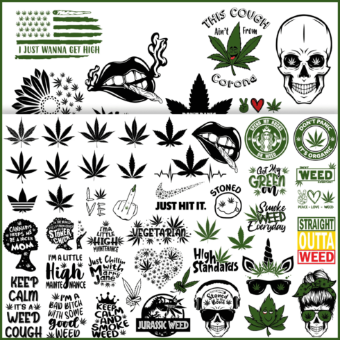 Weed SVG Bundle – MasterBundles