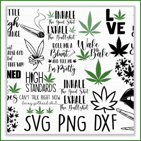 Weed SVG Bundle – MasterBundles