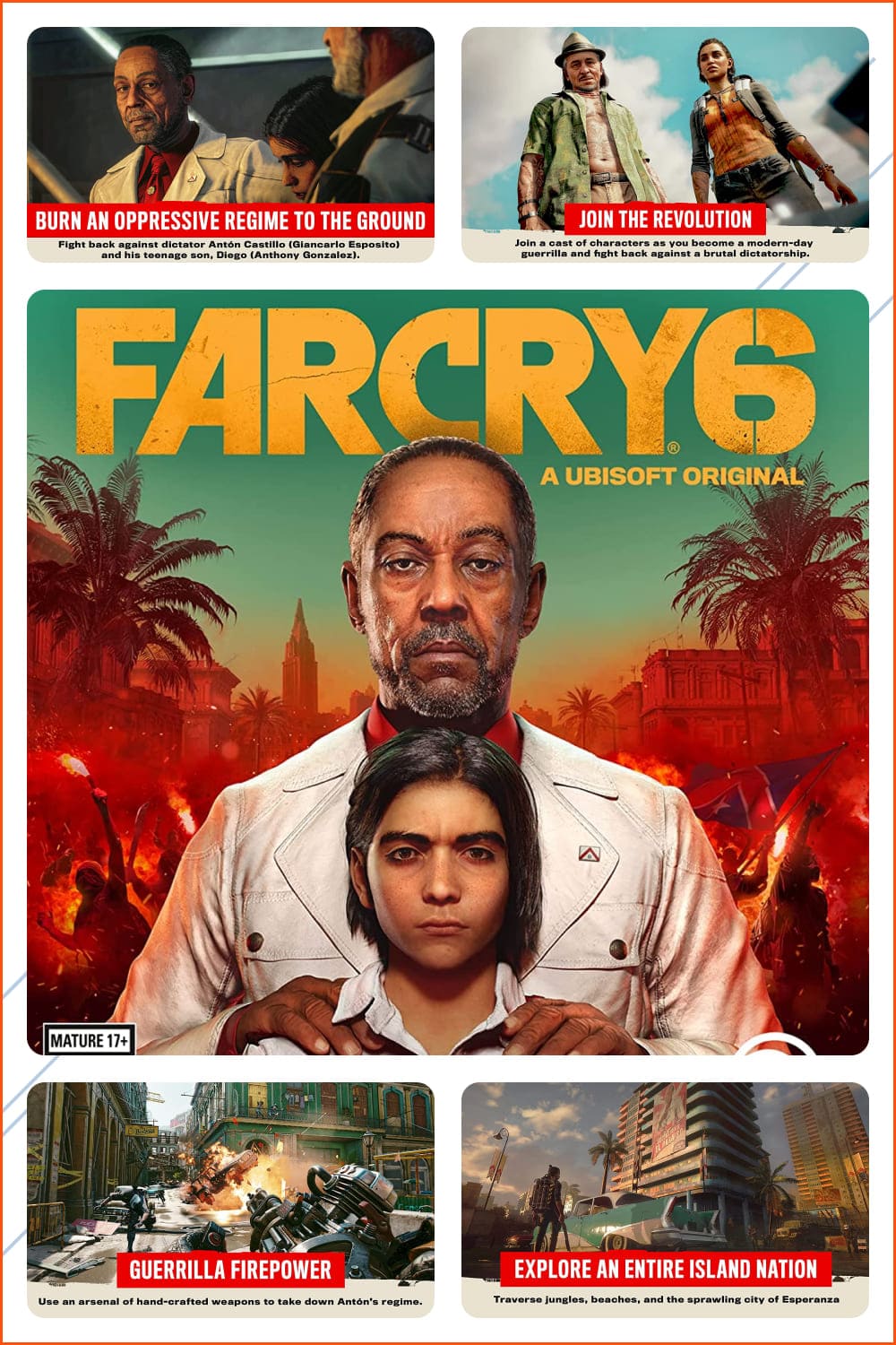 A cover of Far Cry 6.