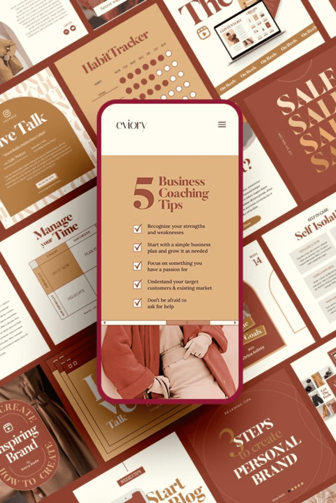 Instagram Creator For Coach CANVA PS – MasterBundles