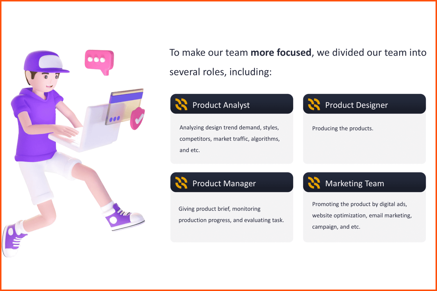 How does the RRGraph team manage the roles.