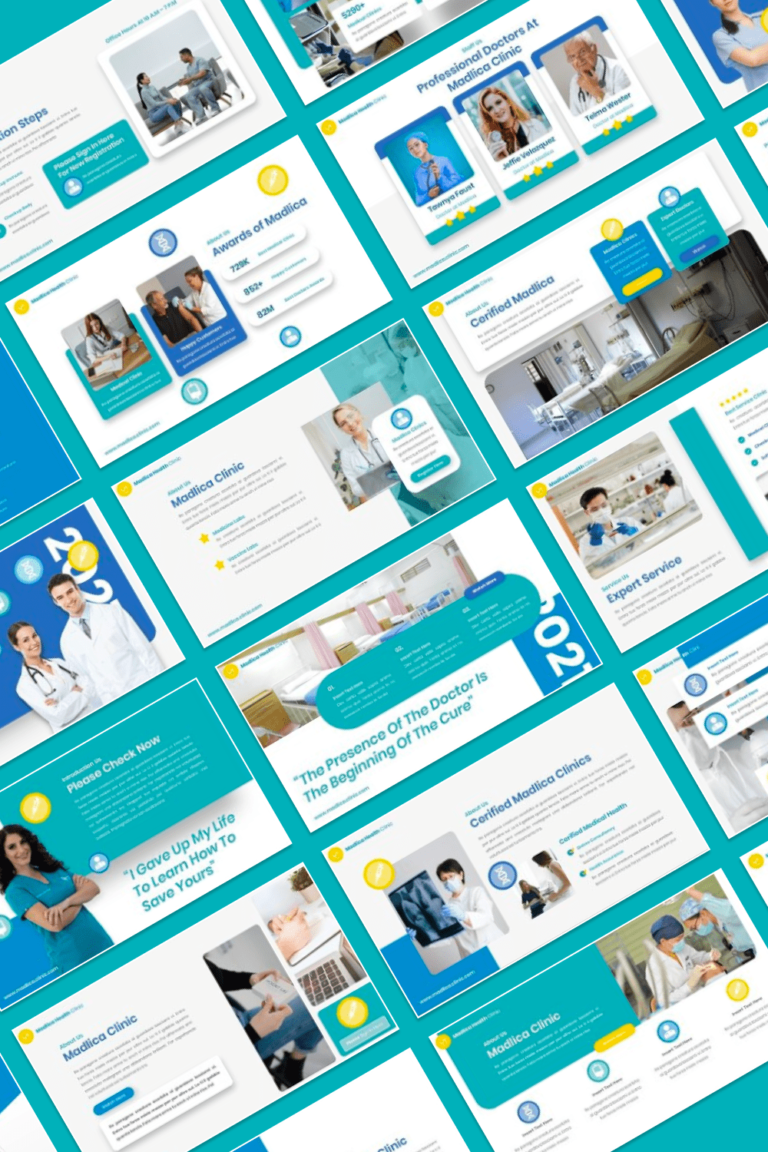 Madlica - Medical Powerpoin Template – MasterBundles