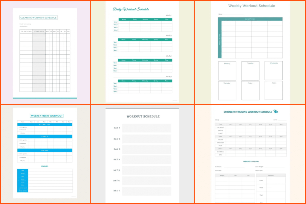 10+ Best Free Google Sheets Workout Planner Templates for 2022