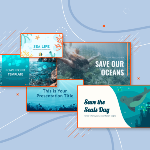 10+ Best Ocean Google Slides and PowerPoint Themes Example.