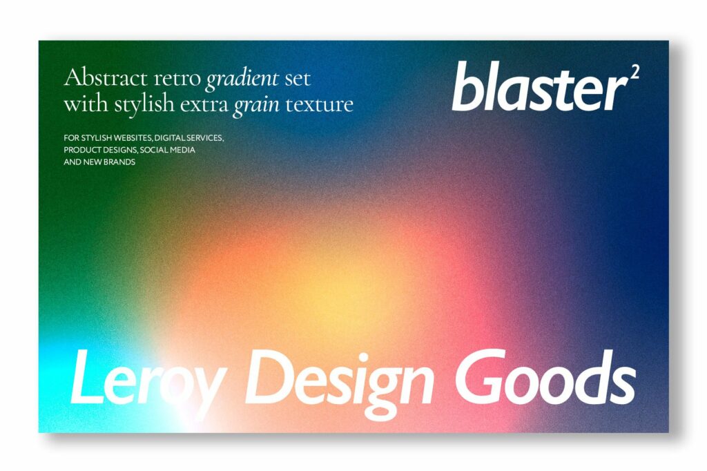 BLASTER Retro Gradient Textures – MasterBundles