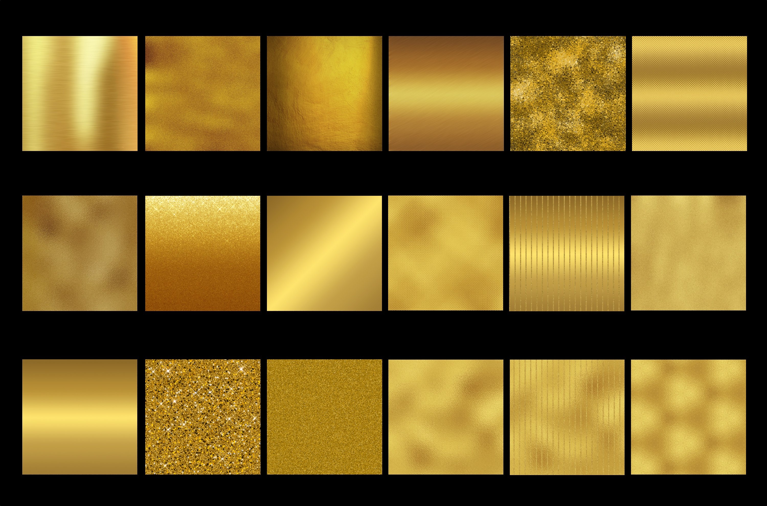 Gold palette.